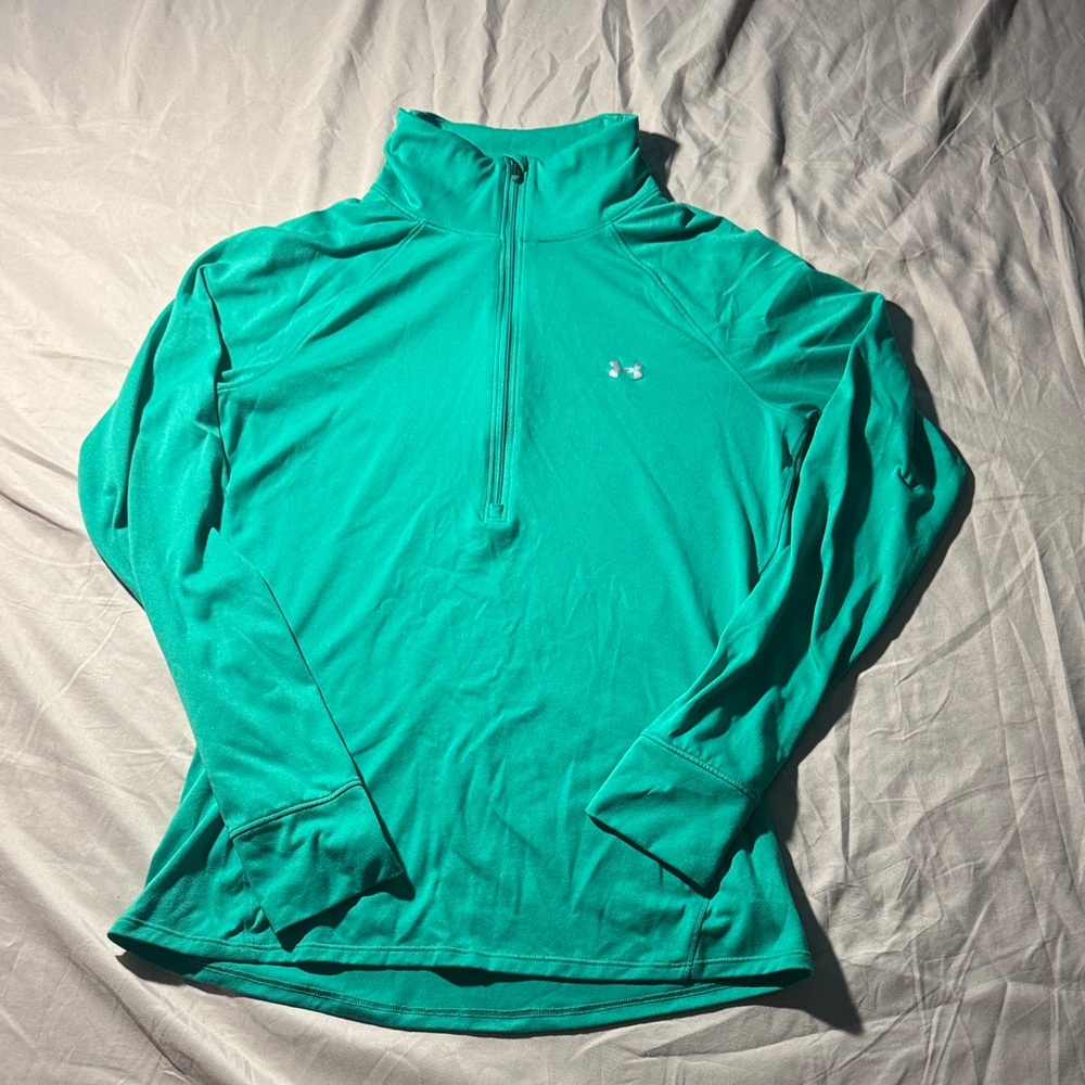 Under Armour Teal Semi-Fitted Top